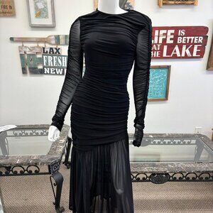 Women’s black evening dress, size M